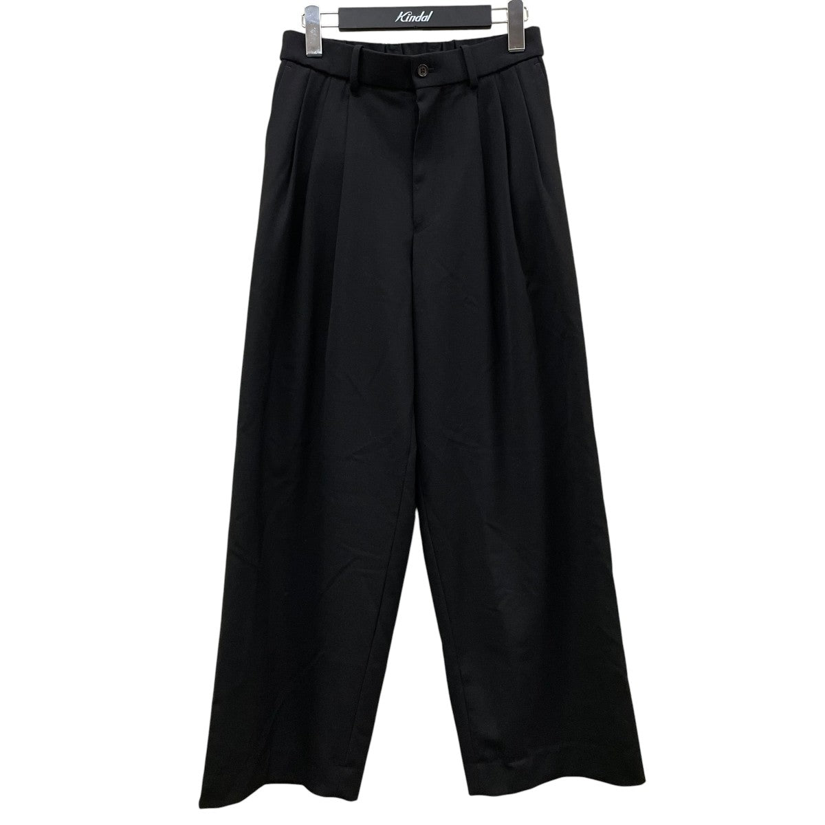 TRIPLE PLEATED WIDE TROUSERSスラックスA26A03PT02C