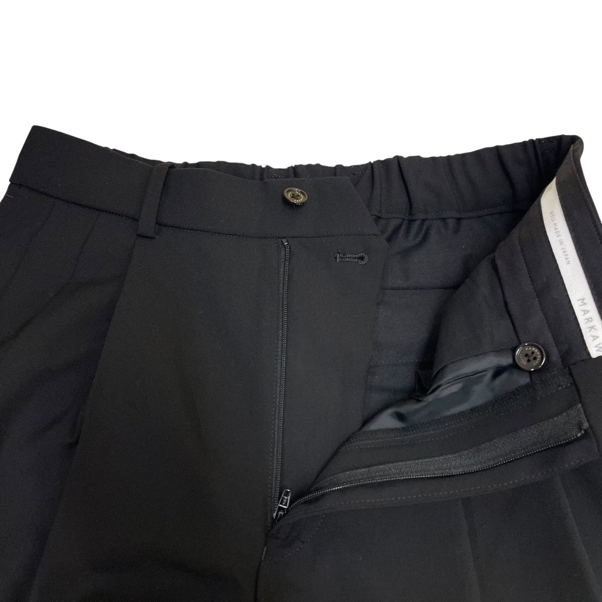 TRIPLE PLEATED WIDE TROUSERSスラックスA26A03PT02C