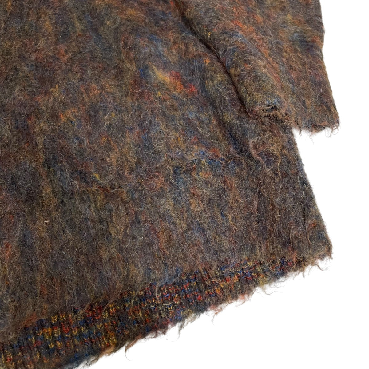 モヘヤ混 SHAGGY KNIT CARDIGANカーディガン11-244-030