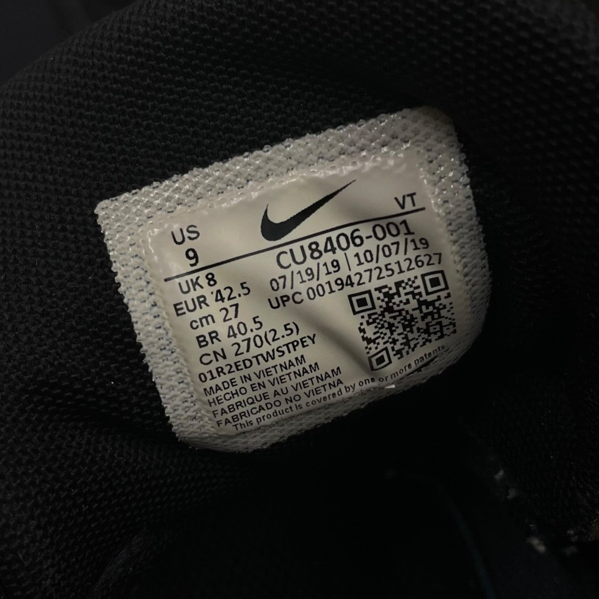 20SSAir Max 95カットオフデザイン ほつれ加工 スニーカーCU8406 001