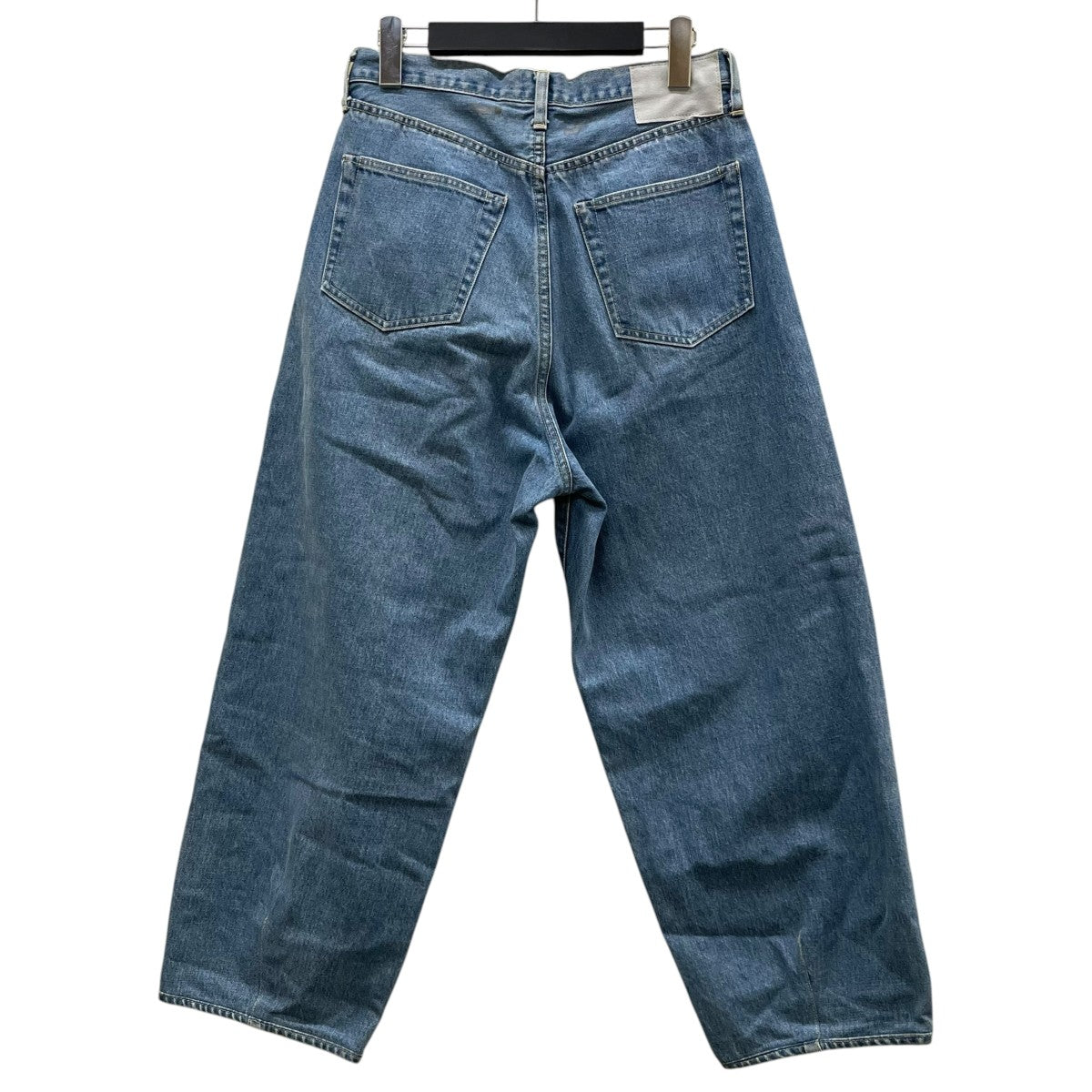 5PK VINTAGE REPRODUCTION WIDE DENIM JEANSワイドデニムパンツ コットンパンツST435