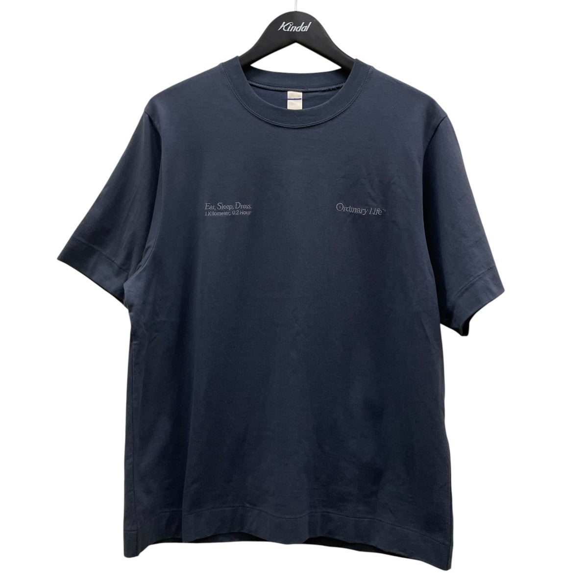 26SSORDINARY S S TEE刺繍デザイン 半袖Tシャツ コットンTシャツ260ISK92