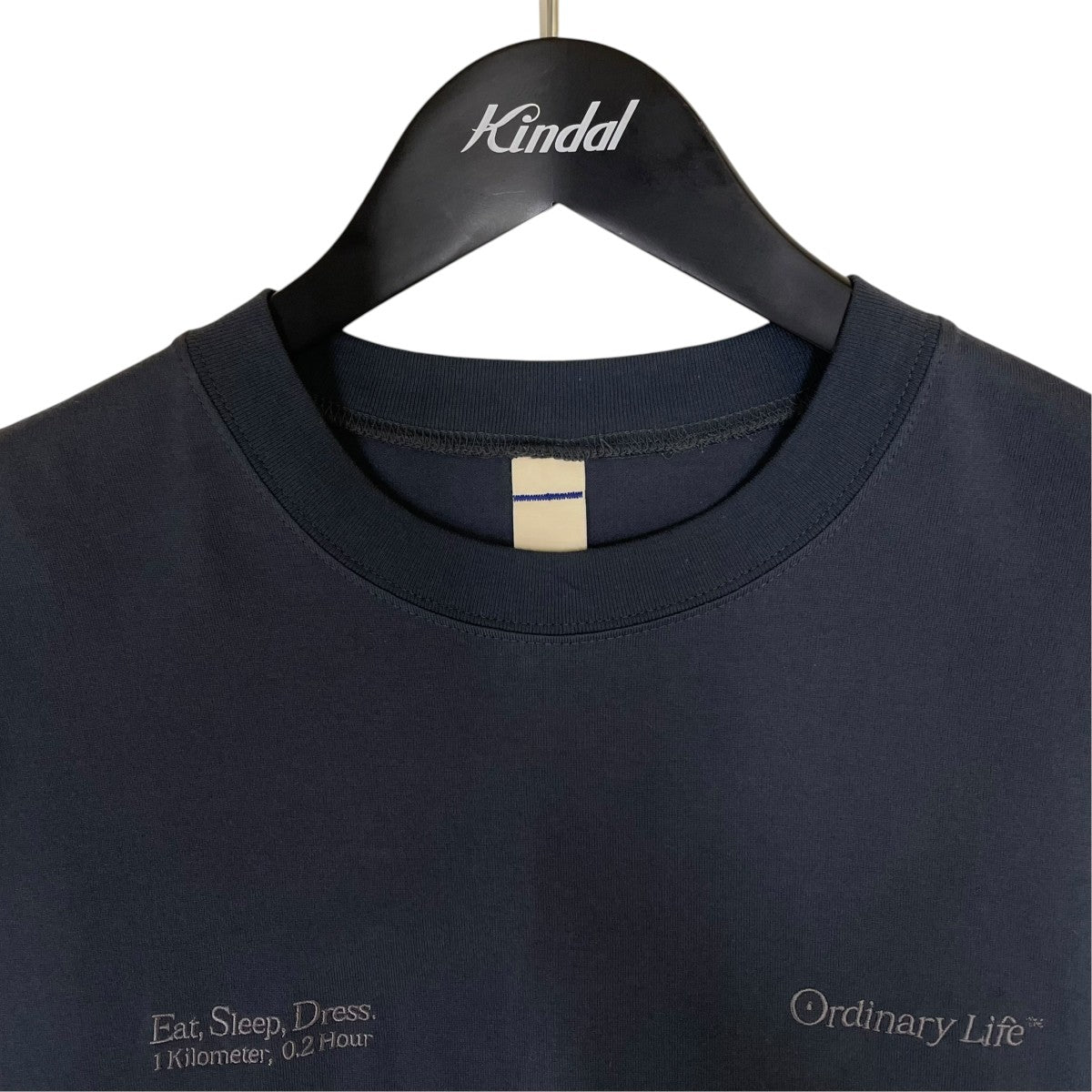 26SSORDINARY S S TEE刺繍デザイン 半袖Tシャツ コットンTシャツ260ISK92