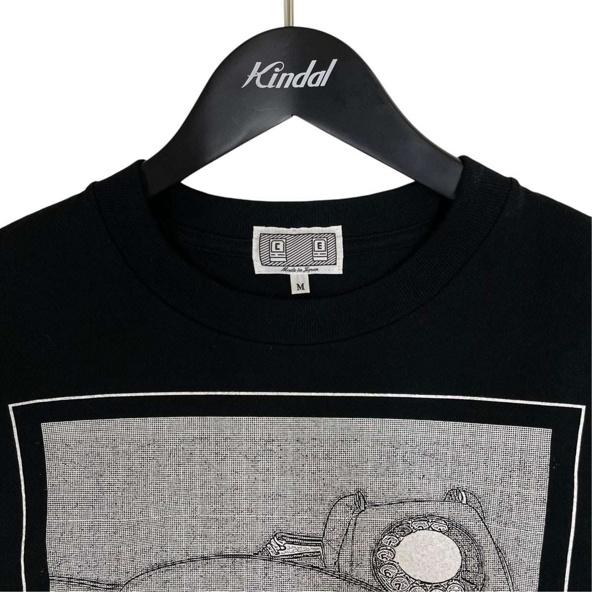 MD CRASH VACUI Tグラフィックデザイン プリント 半袖Tシャツ コットンTシャツ