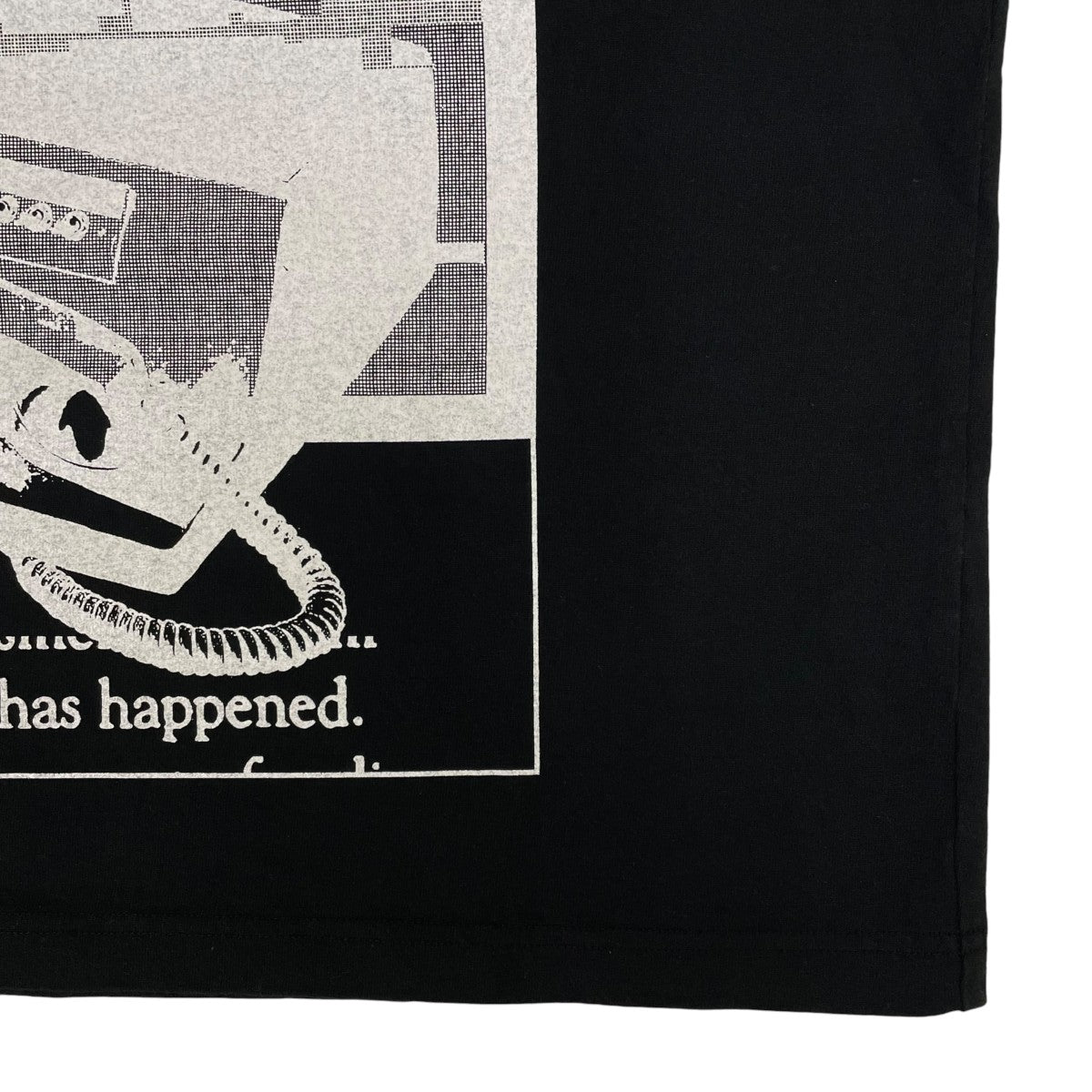 MD CRASH VACUI Tグラフィックデザイン プリント 半袖Tシャツ コットンTシャツ