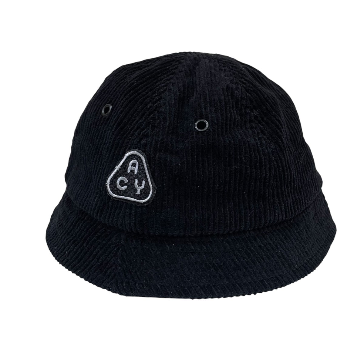CORDUROY HATロゴ刺繍 コーデュロイ バケットハットACY 23AW 012