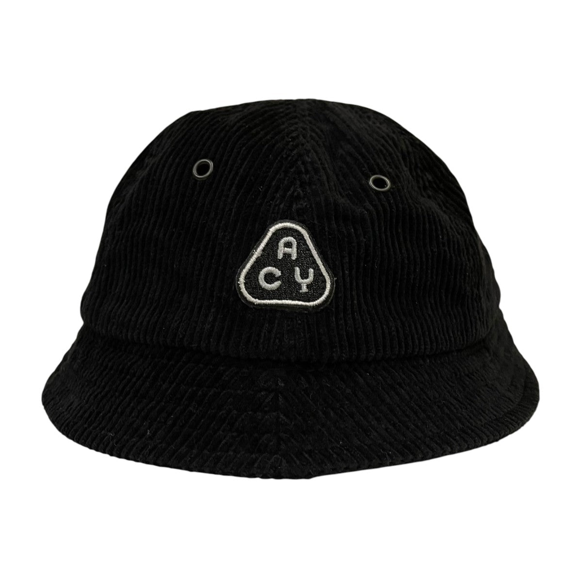 CORDUROY HATロゴ刺繍 コーデュロイ バケットハットACY 23AW 012