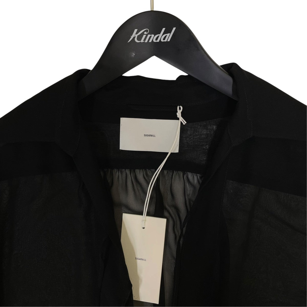 26SSSHEER STRING SHIRTポリエステル シアーシャツ 長袖シャツ26440513