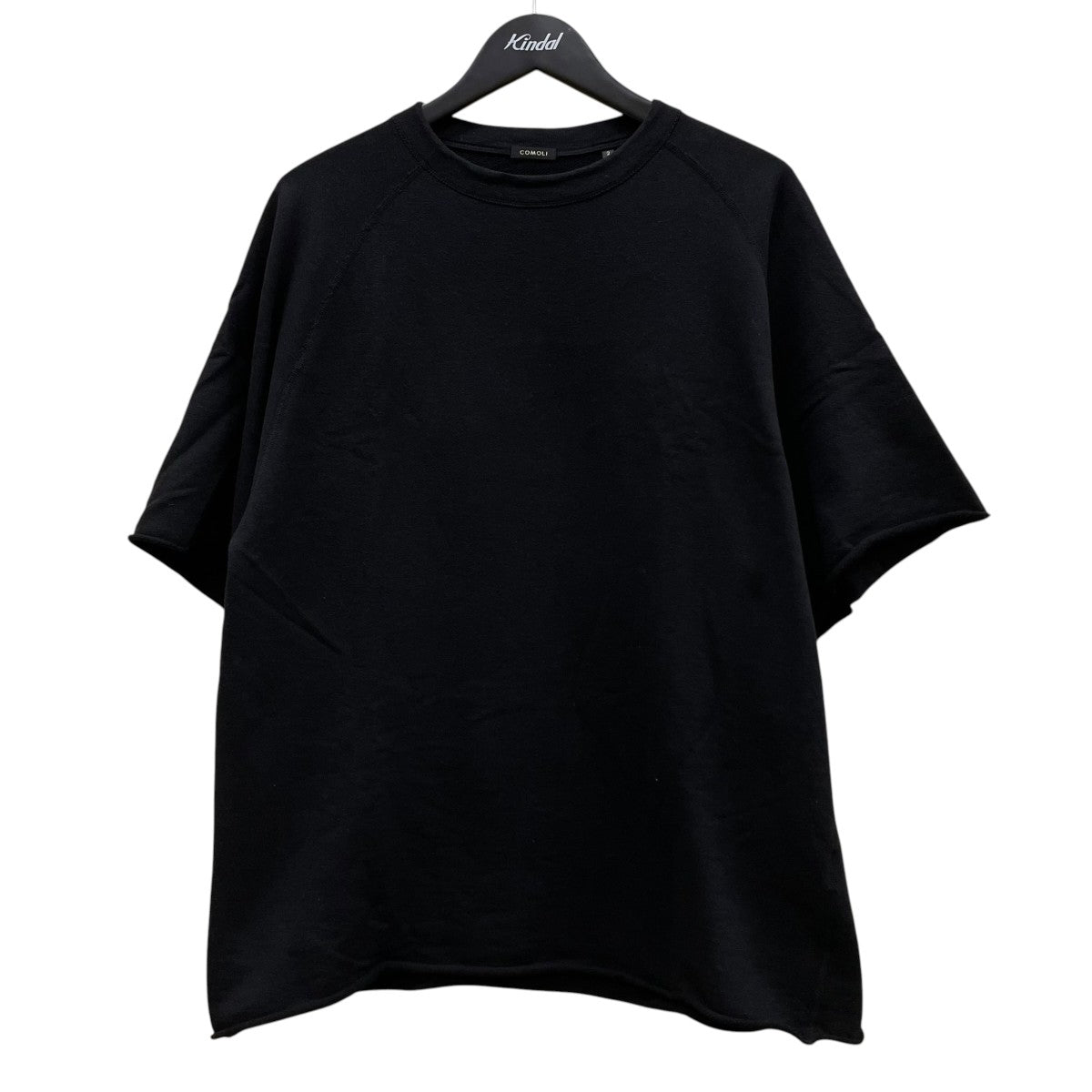 25SSLWコットン裏毛 半袖クルーカットオフ仕様 無地 半袖Tシャツ コットンTシャツB01-05026