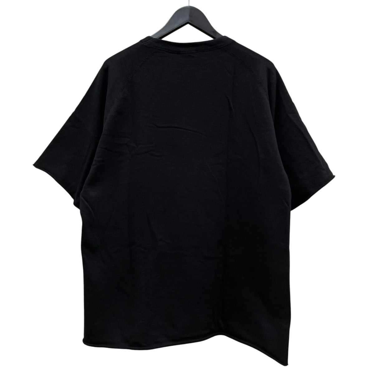 25SSLWコットン裏毛 半袖クルーカットオフ仕様 無地 半袖Tシャツ コットンTシャツB01-05026