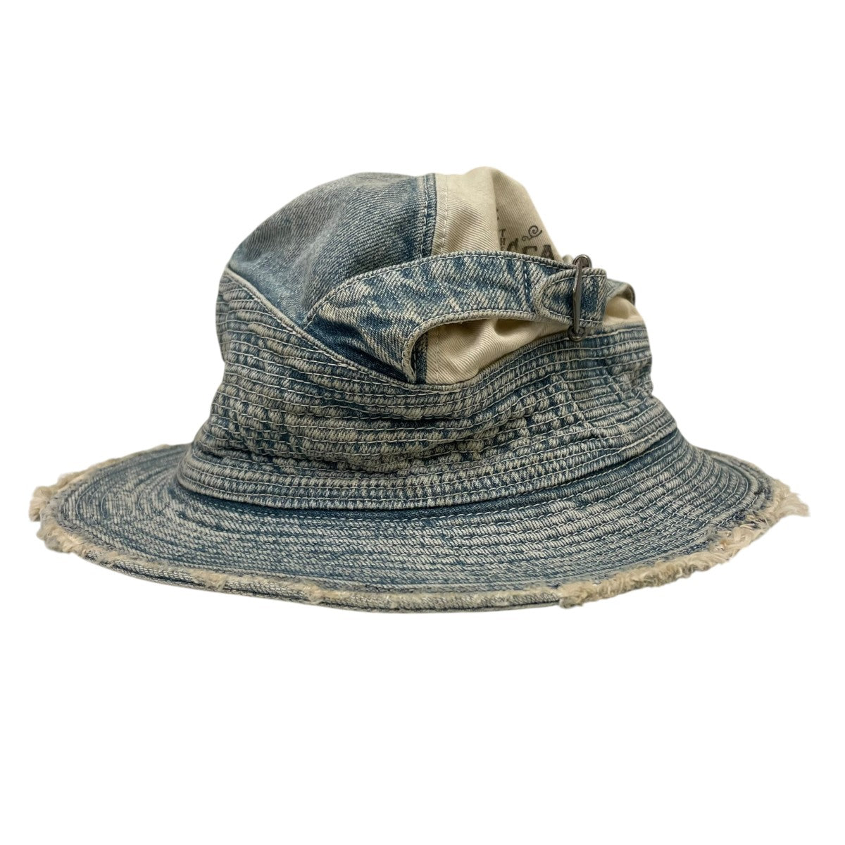 11．5ozデニム 老人と海HAT（クラッシュリメイク）ハットEK-1103
