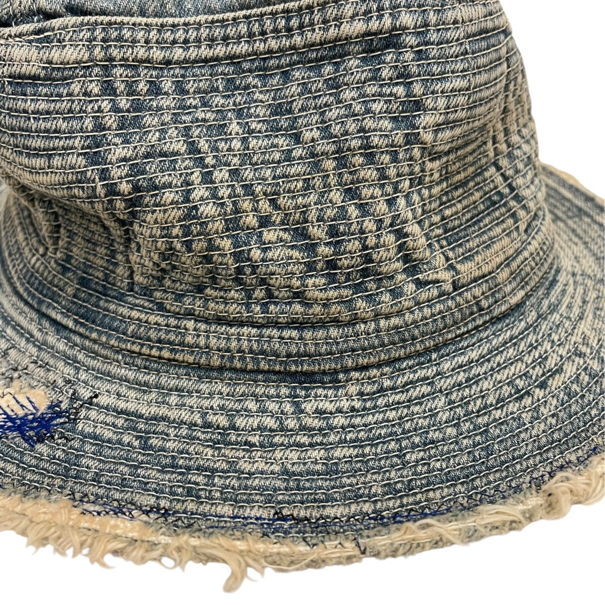 11．5ozデニム 老人と海HAT（クラッシュリメイク）ハットEK-1103