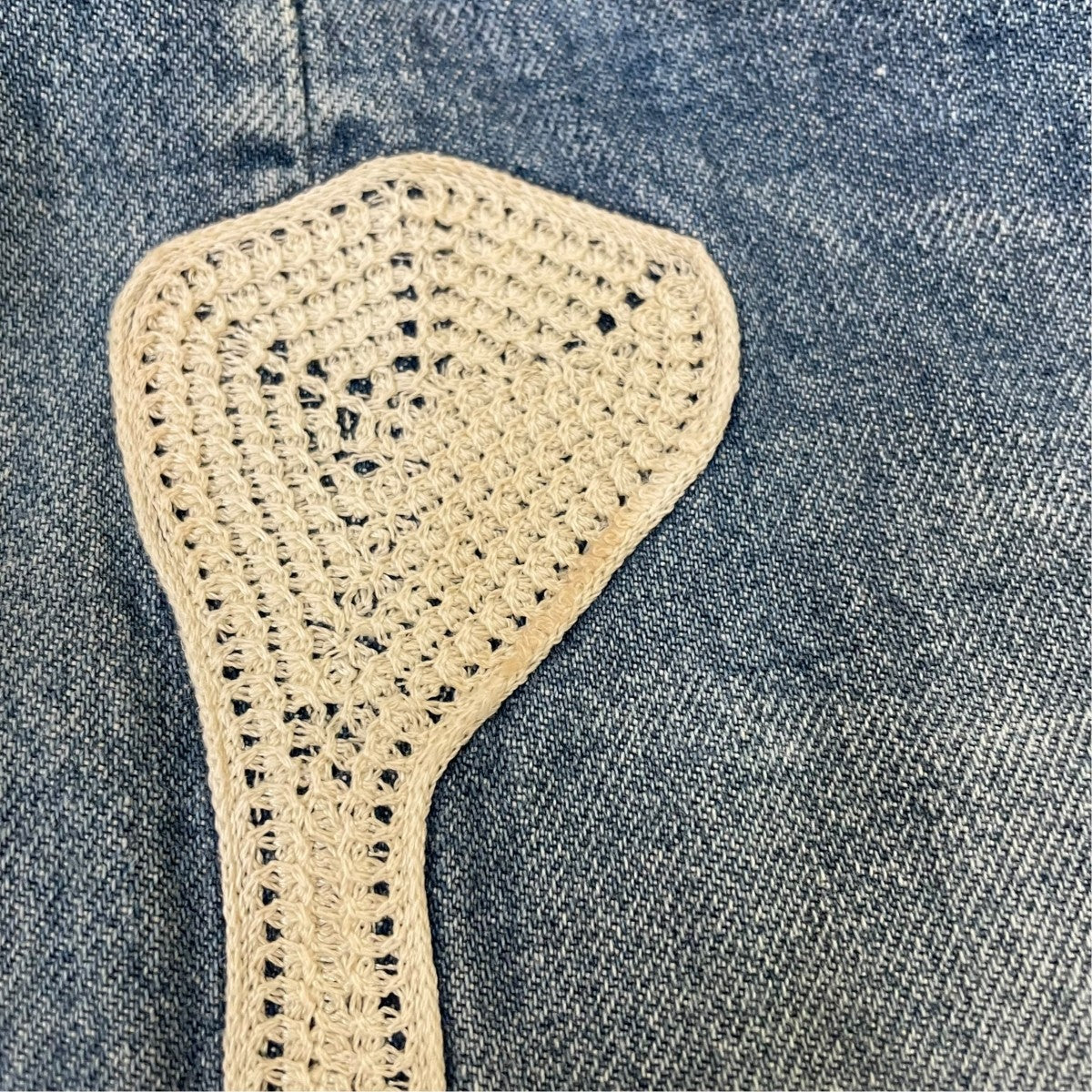 14oz Denim 5P Shortsボーン刺繍デニムハーフパンツEK-1448SPA