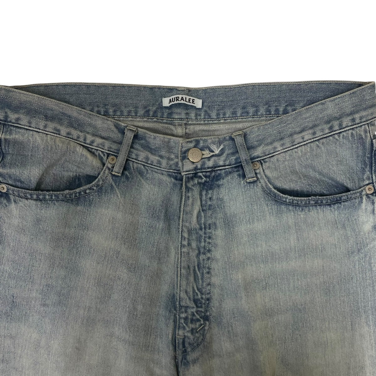 26SSFADED SELVEDGE DENIM PANTS フェイデッド セルビッジ ライトデニム パンツコットンパンツA26SP02DE