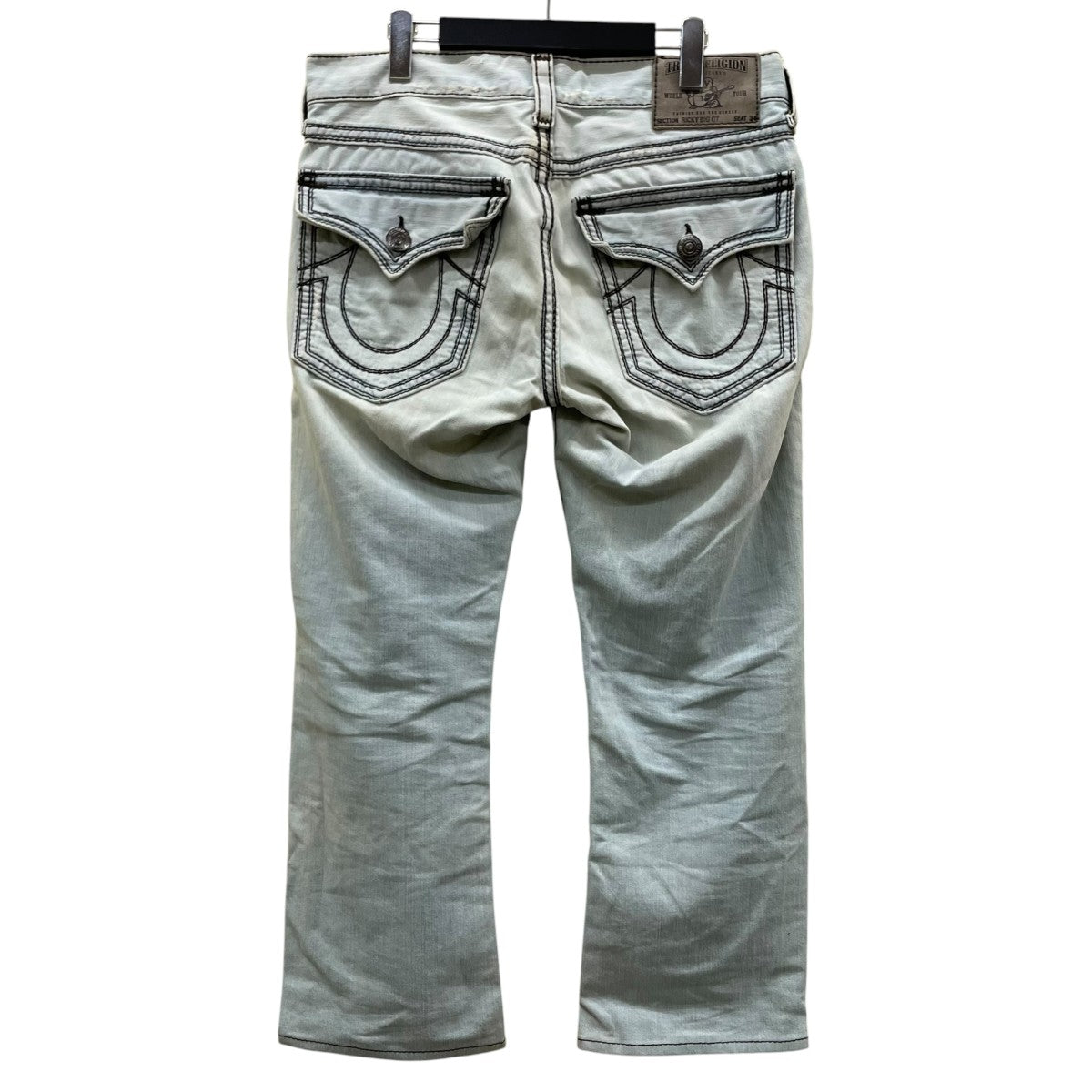 RICKY  BIG QTワイドデニムパンツ コットンパンツM24-859GBOT2