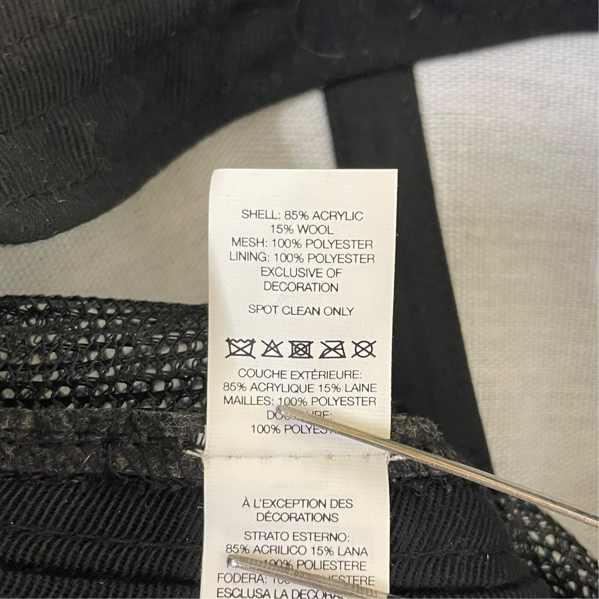 25SSVaquero Mesh Back 5-panelキャップ