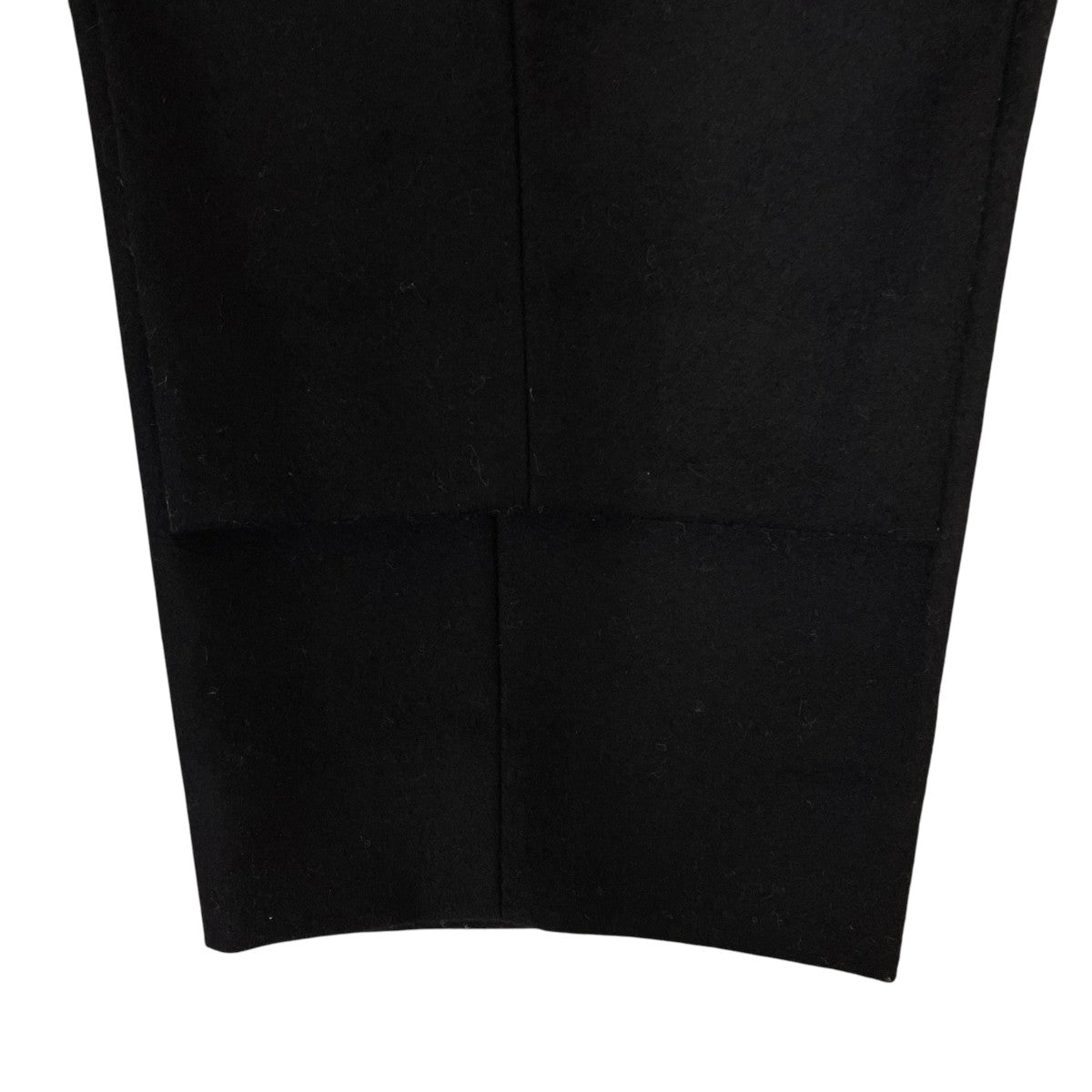 FRONT PLEATS PEGTOP ORGANIC WOOL JAPAN FLANNELウールパンツ ストレートパンツA19C-05PT01C