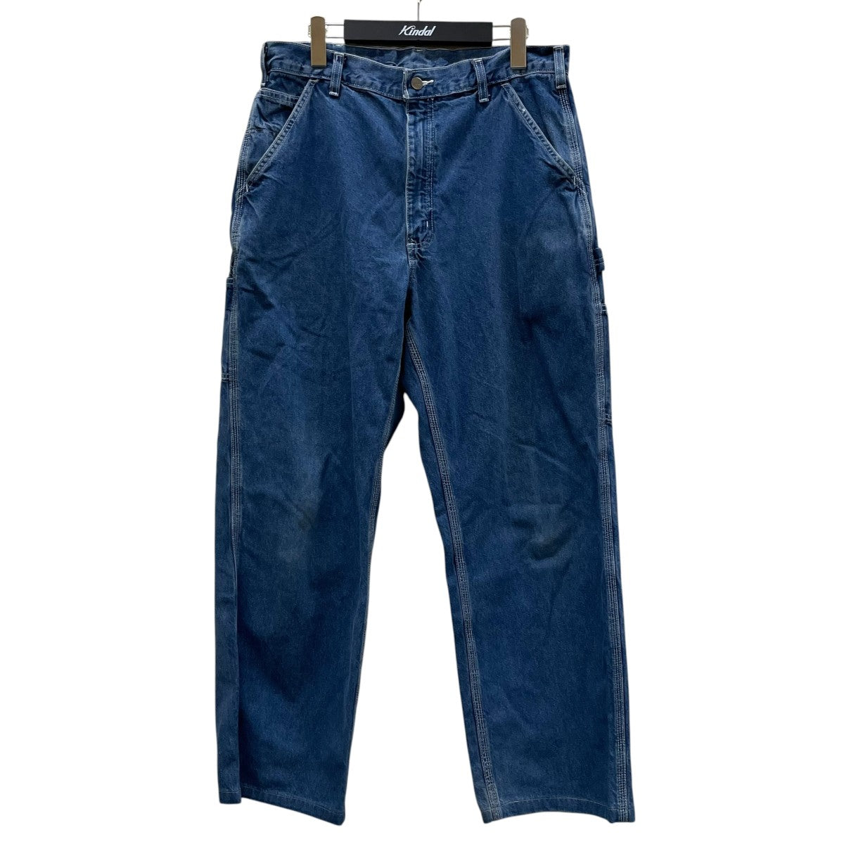 Loose Fit Washed Denim Dungaree ルーズフィット ウォッシュド デニム ダンガリーメキシコ製 ワイドデニムパンツB13DST
