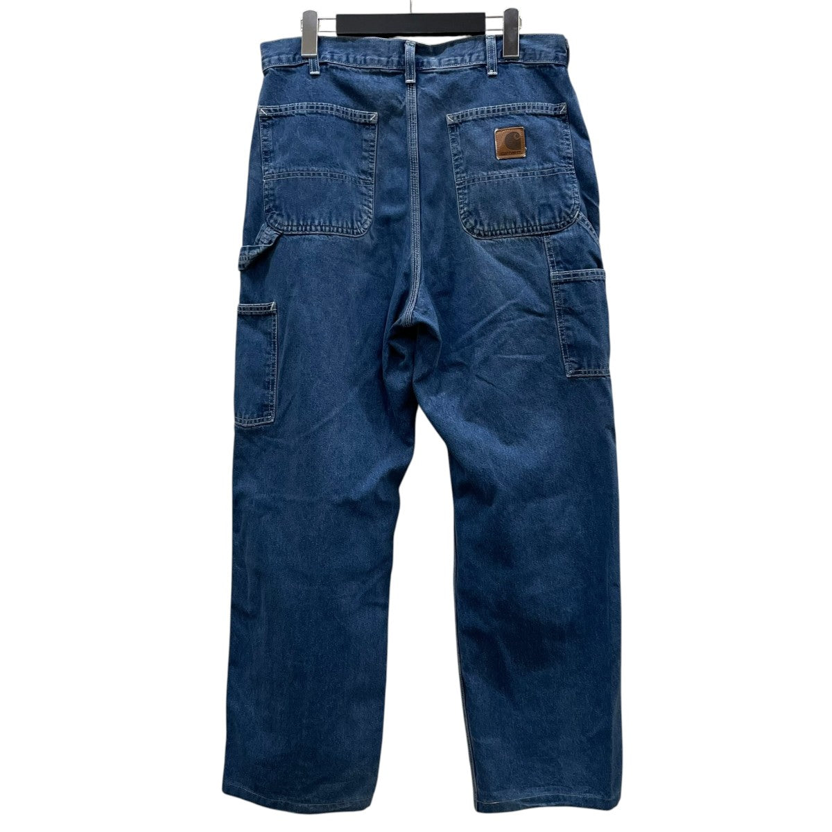 Loose Fit Washed Denim Dungaree ルーズフィット ウォッシュド デニム ダンガリーメキシコ製 ワイドデニムパンツB13DST