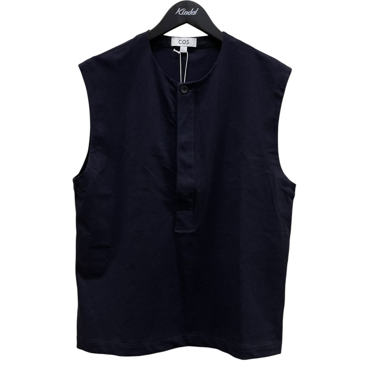 COTTON HENLEY TANK TOPノースリーブカットソー1336150 4