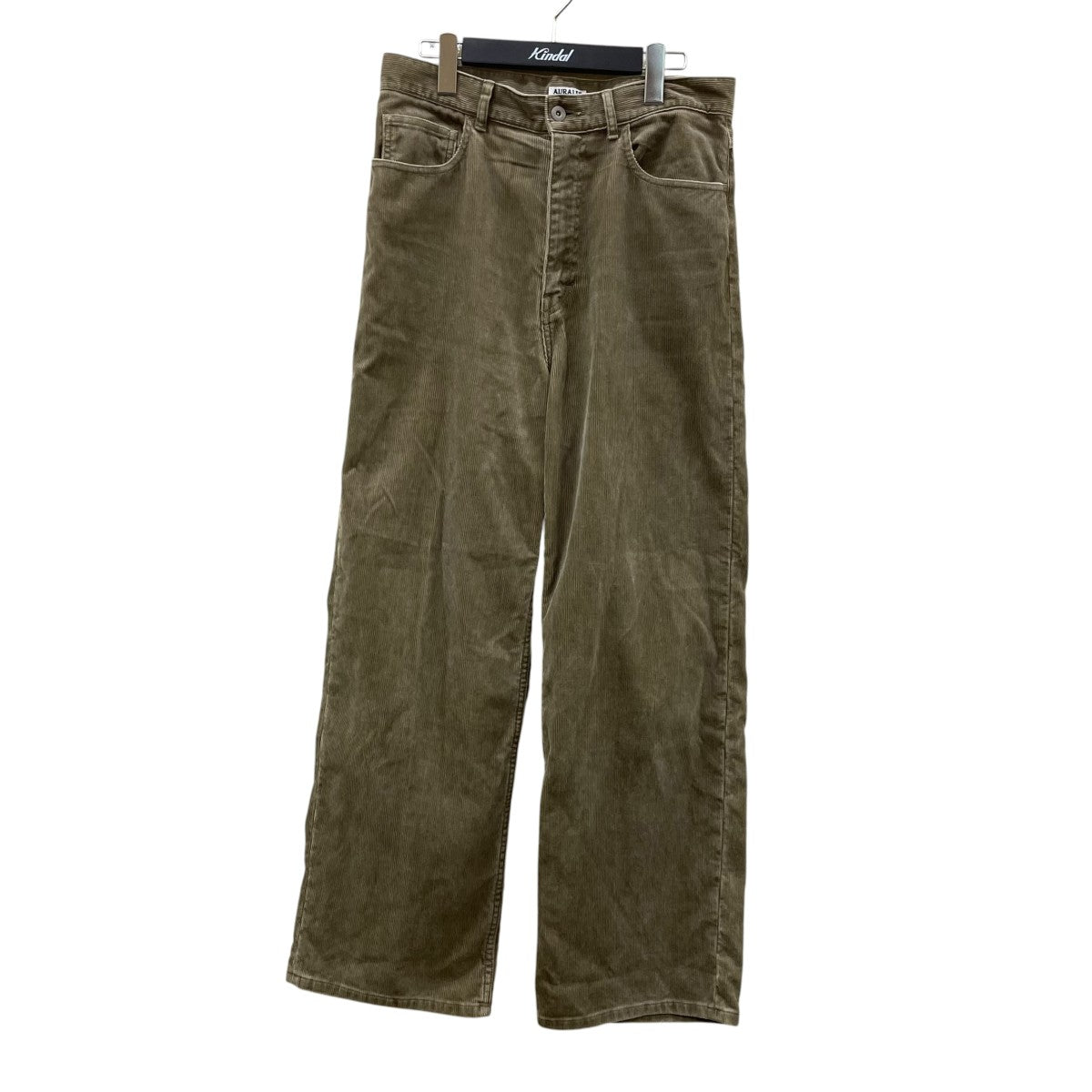 25SSPIGMENT DYE FINX CORDUROY WIDE 5P PANTSコーデュロイパンツA25SP03PD