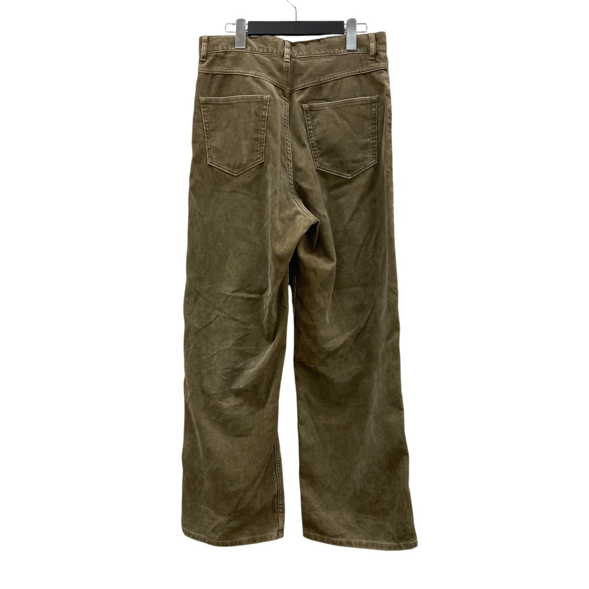 25SSPIGMENT DYE FINX CORDUROY WIDE 5P PANTSコーデュロイパンツA25SP03PD