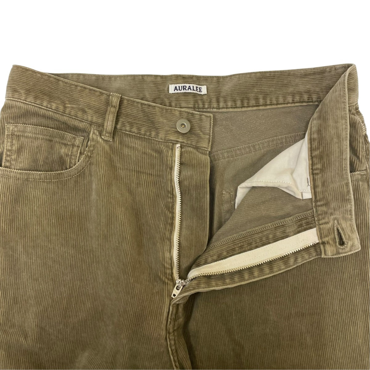 25SSPIGMENT DYE FINX CORDUROY WIDE 5P PANTSコーデュロイパンツA25SP03PD