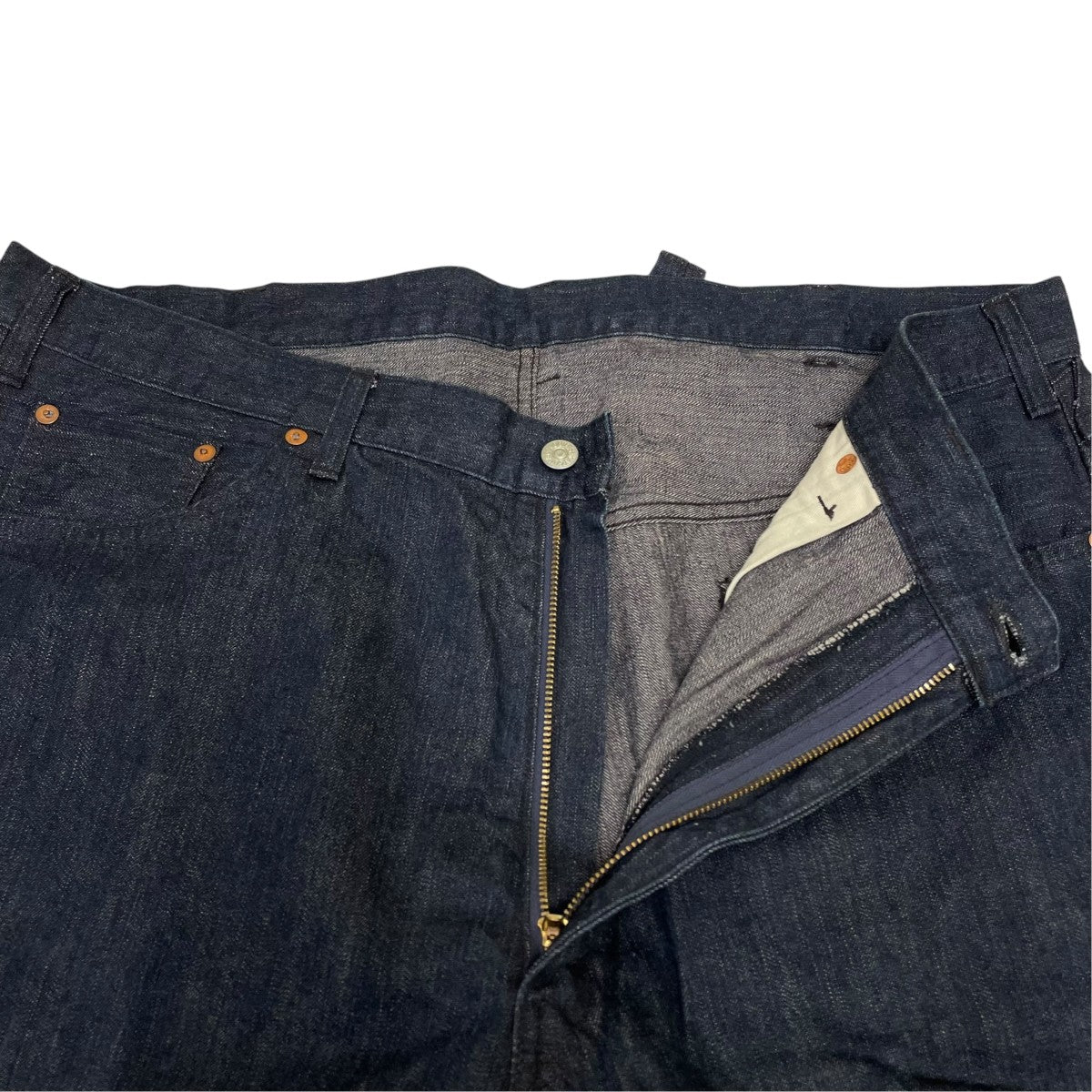 KAPTAIN SUNSHINE Wide 5PKT TrousersデニムパンツKS22SPT06 古着・中古-4枚目のアイテム画像