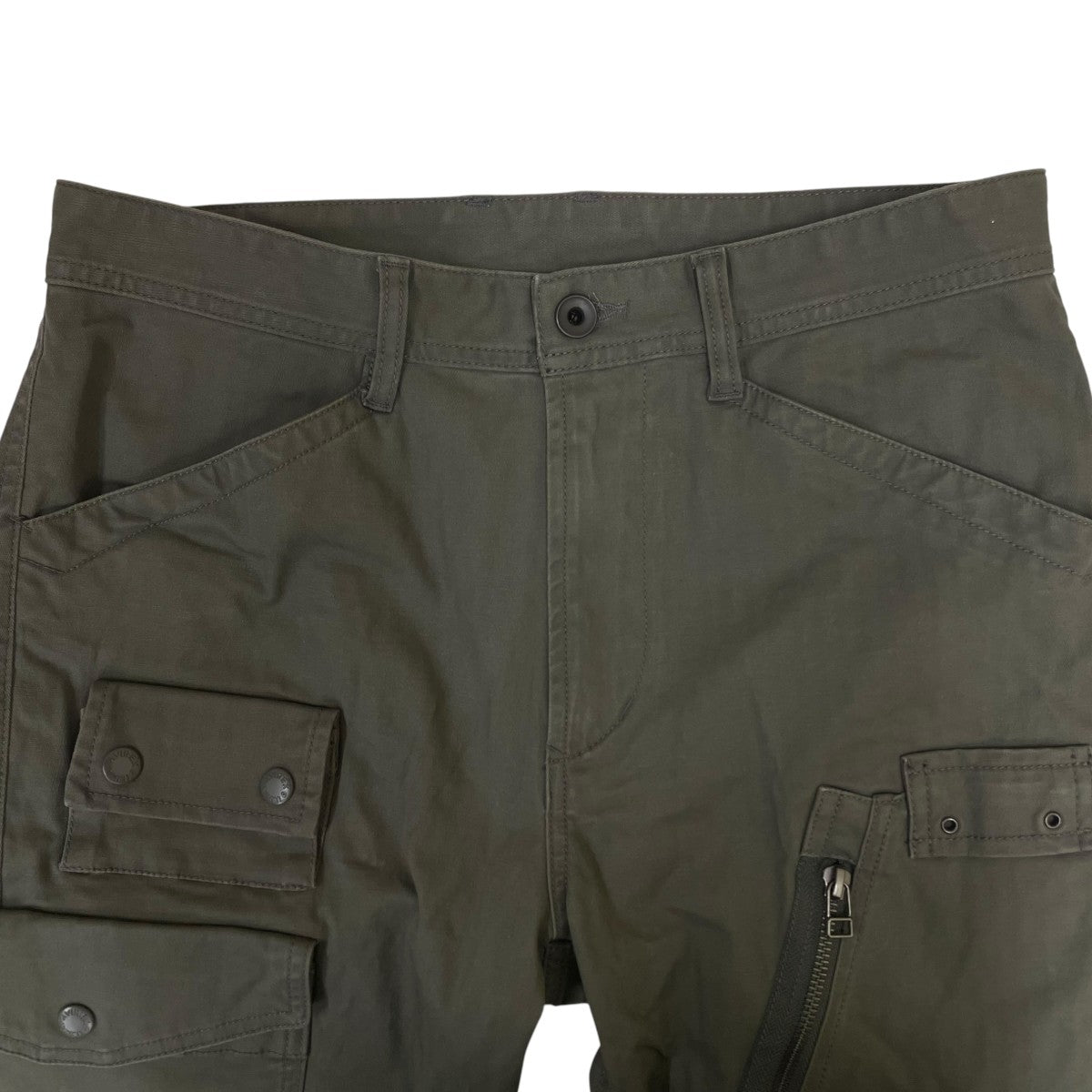 AVIREX STRETCH HERRINGBONE CARGO PANTSコットン カーゴパンツ783-6110009 古着・中古-3枚目のアイテム画像