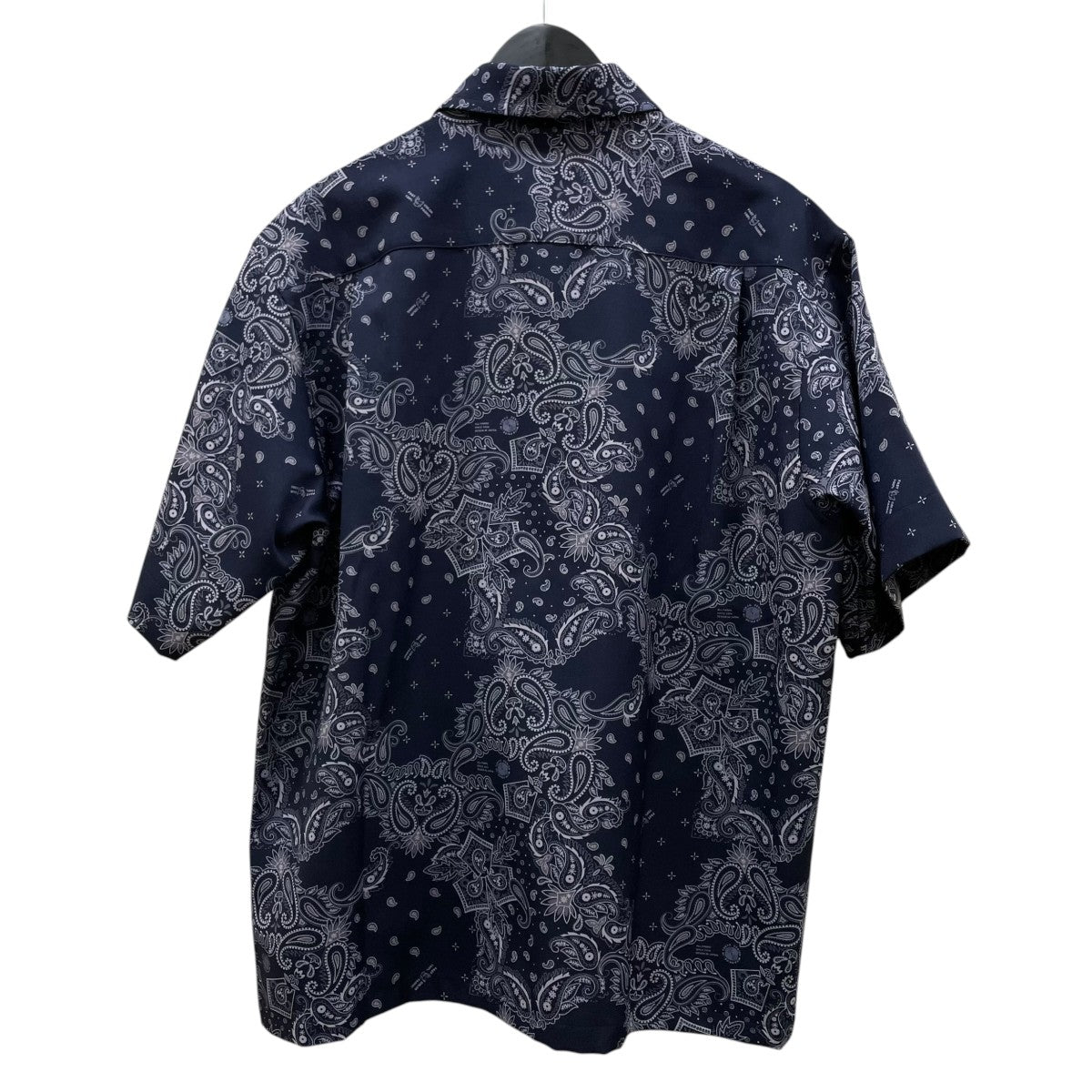 yoshio kubo 21SSペイズリーシャツポリエステル 総柄 半袖シャツYKS21207 古着・中古-2枚目のアイテム画像