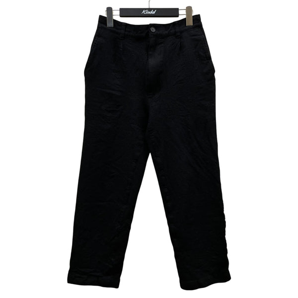 値下げ　ほぼ新品　25aw コムデギャルソン　オムドゥ　ウールギャバ スラックス COMME des GARCONS HOMME(コムデギャルソンオム) 25AWウールサージ製品