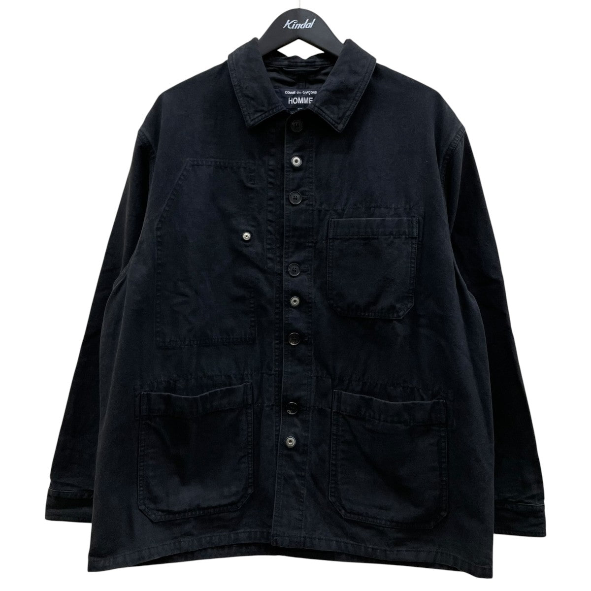 COMME des GARCONS HOMME 26SS製品加工リバーシブルカバーオールコットン ジャケットHQ-J021 古着・中古-1枚目のアイテム画像