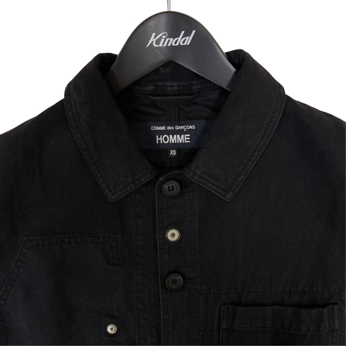 COMME des GARCONS HOMME 26SS製品加工リバーシブルカバーオールコットン ジャケットHQ-J021 古着・中古-3枚目のアイテム画像
