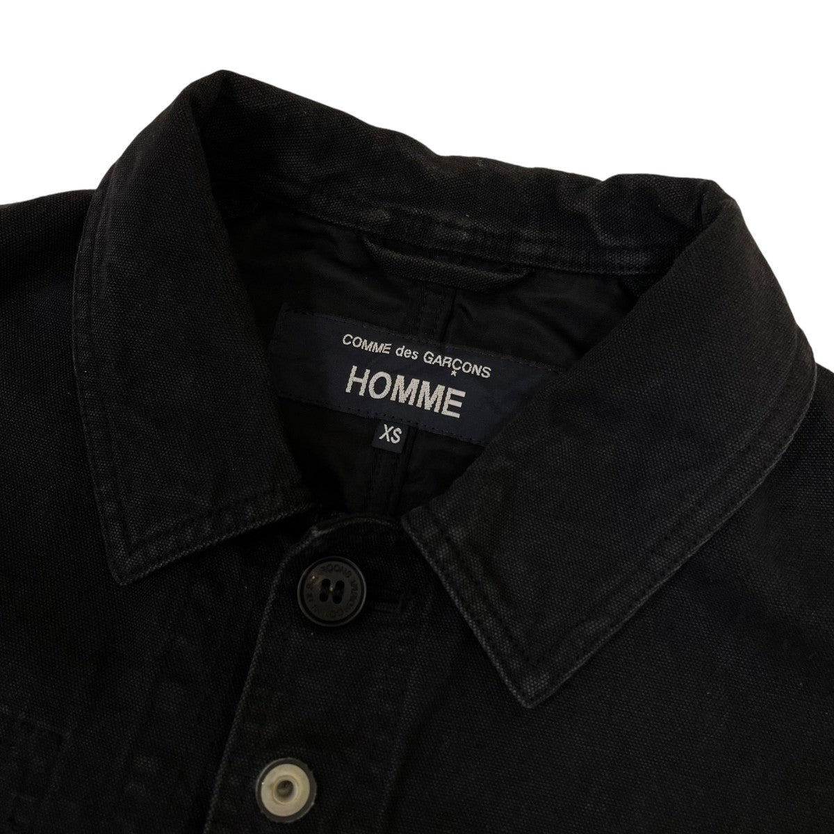 COMME des GARCONS HOMME 26SS製品加工リバーシブルカバーオールコットン ジャケットHQ-J021 古着・中古-6枚目のアイテム画像