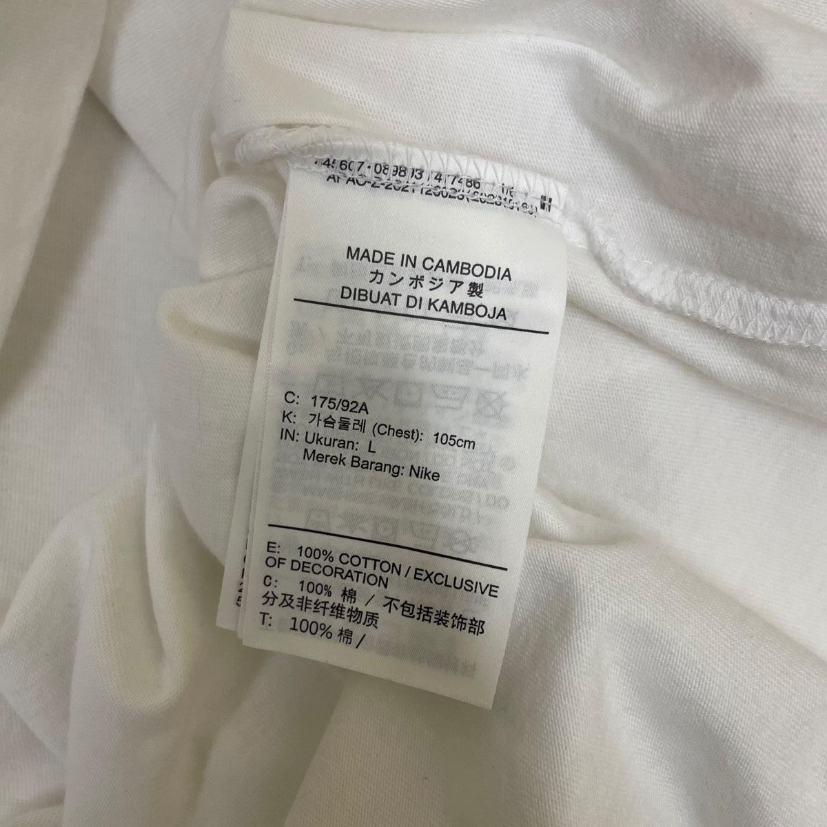 26SSAS M J SM SS TEEグラフィックプリント 半袖Tシャツ コットンTシャツFV4716-100