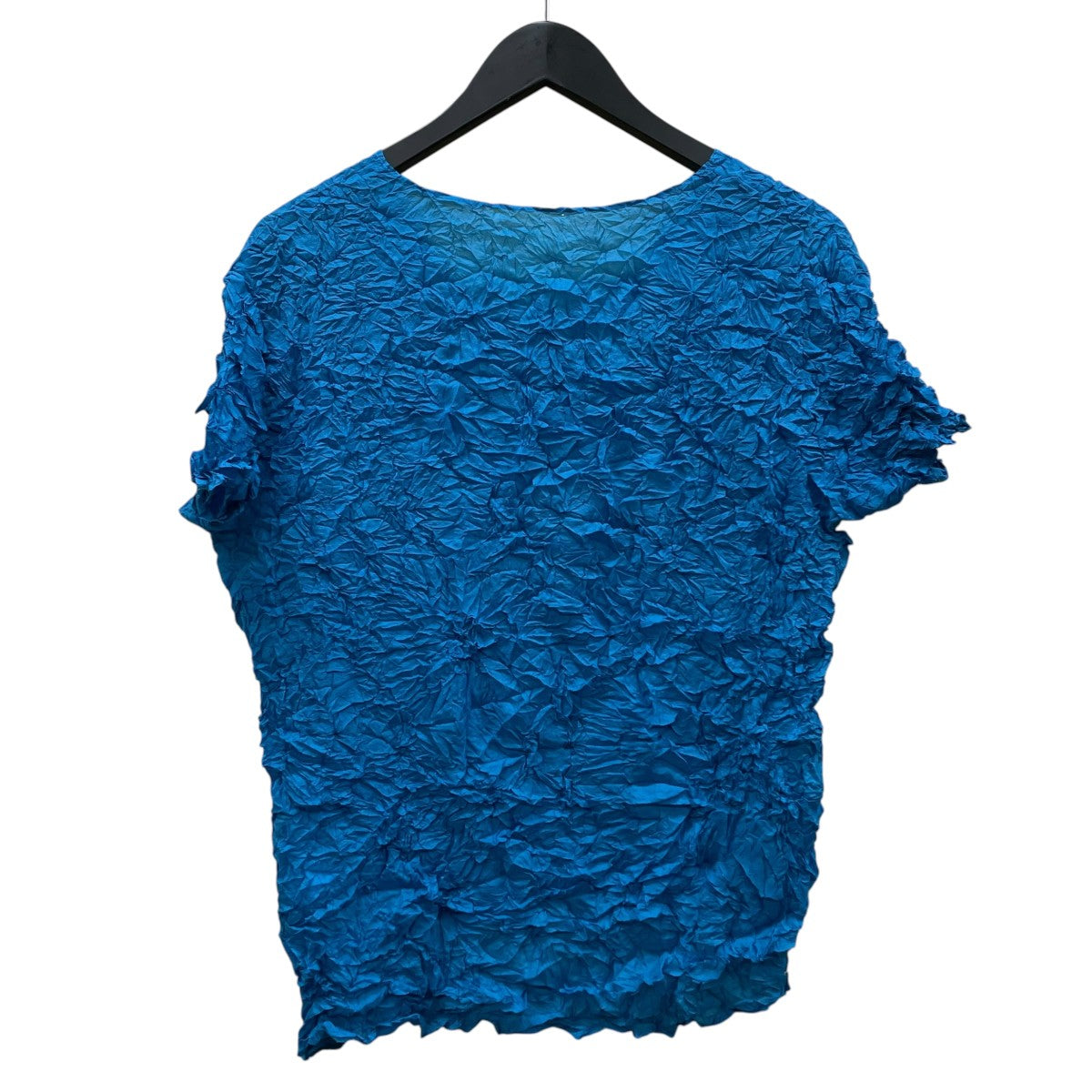 ISSEY MIYAKE(イッセイミヤケ) メレンゲシワ加工 ポリエステル 半袖