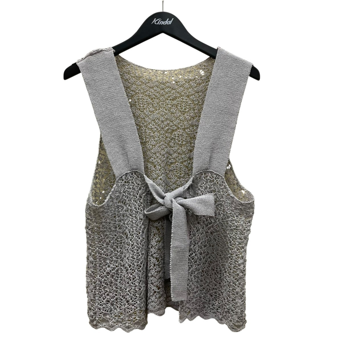 エンリカ レースガラKNITノースリーブカットソーKNIT 225