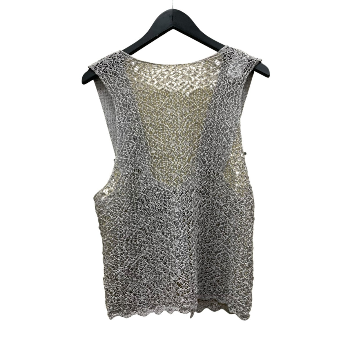 エンリカ レースガラKNITノースリーブカットソーKNIT 225