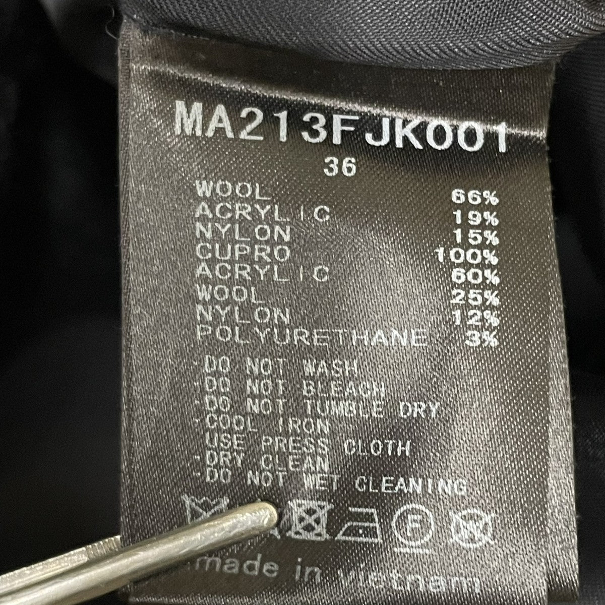 ブルゾンMA213FJK001