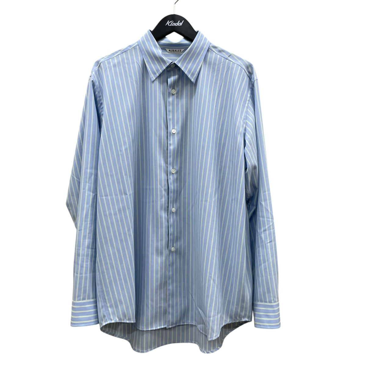 26SSSUPER FINE WOOL STRIPE SHIRT長袖シャツA26SS01WW