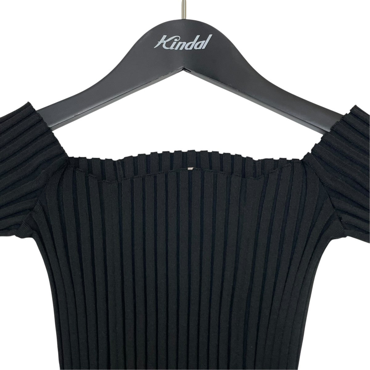 23AWRIB KNIT SLIT TOP半袖カットソーFTC232-0707