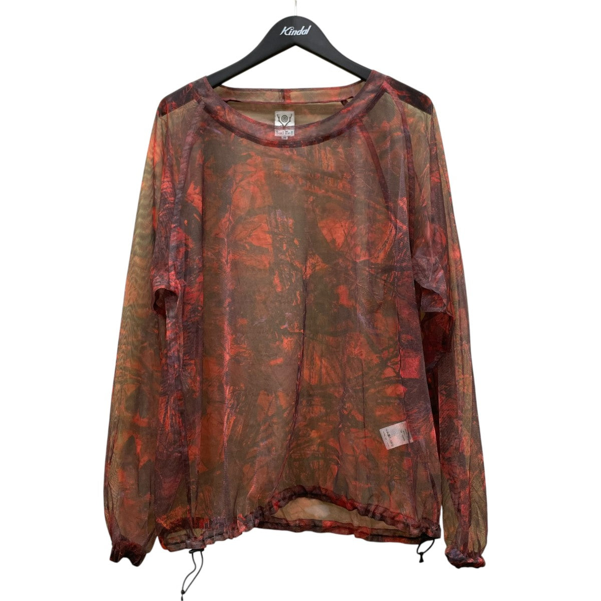 Bush Crew Neck Shirt  Lightweight Mesh長袖カットソーMR689