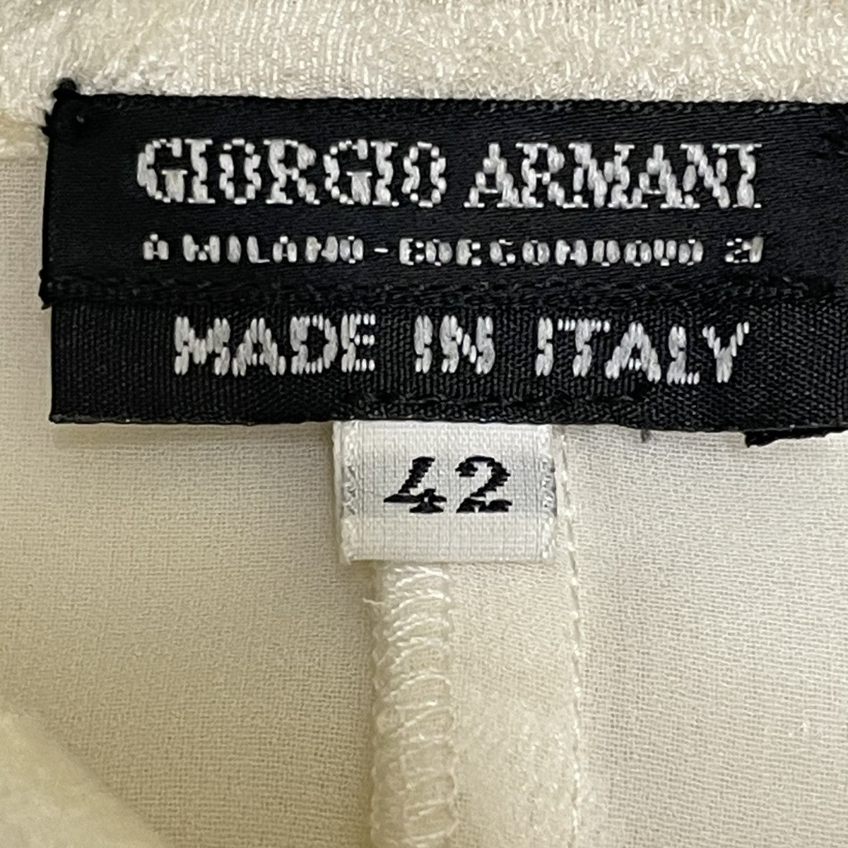 GIORGIO ARMANI 長袖シャツD TK 6426 古着・中古-8枚目のアイテム画像
