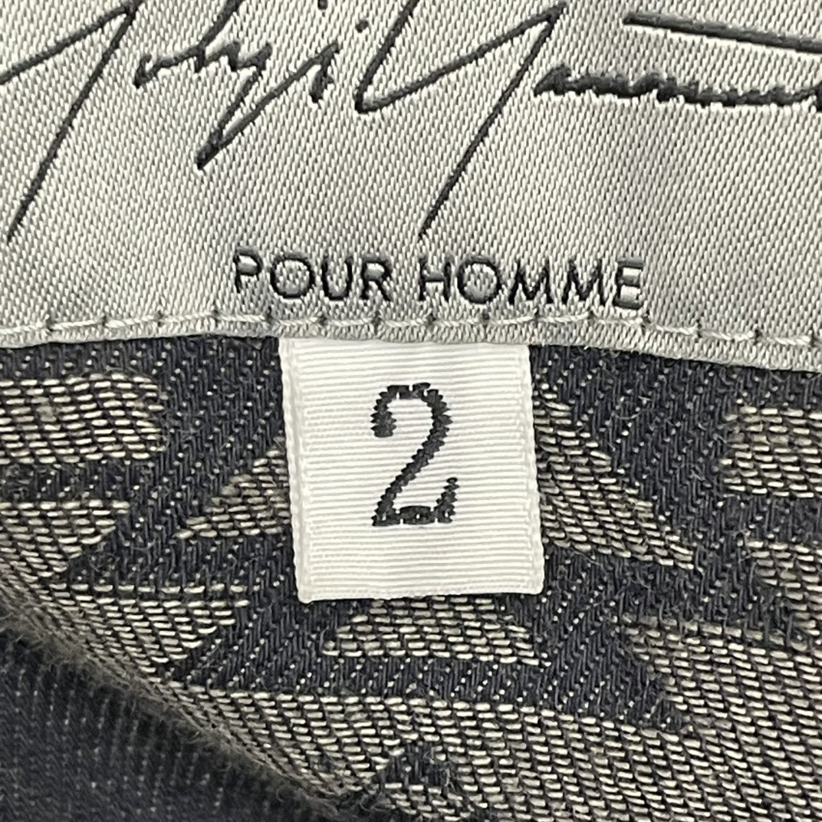 pour homme 左二重柄ガウンB長袖シャツHJ-B66-015