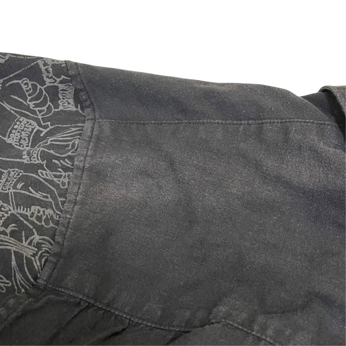 BUJAY YY INDIA PRINT BLOUSE長袖シャツHE-B28-531