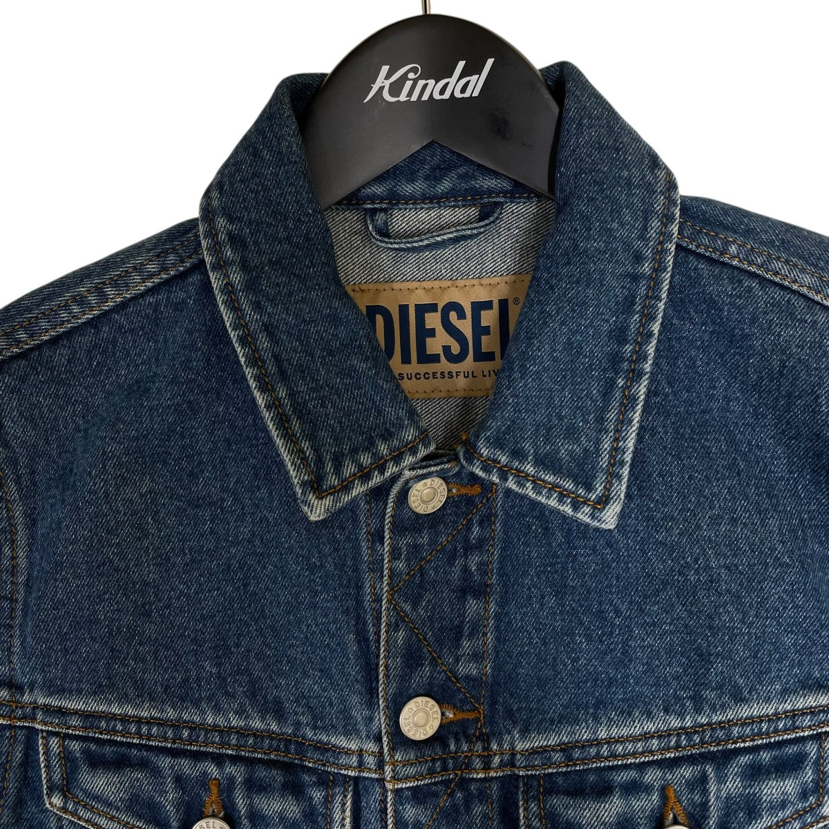 DIESEL D-GALY-F ディーギャリーエフコットン デニムジャケット00SSRG 古着・中古-3枚目のアイテム画像