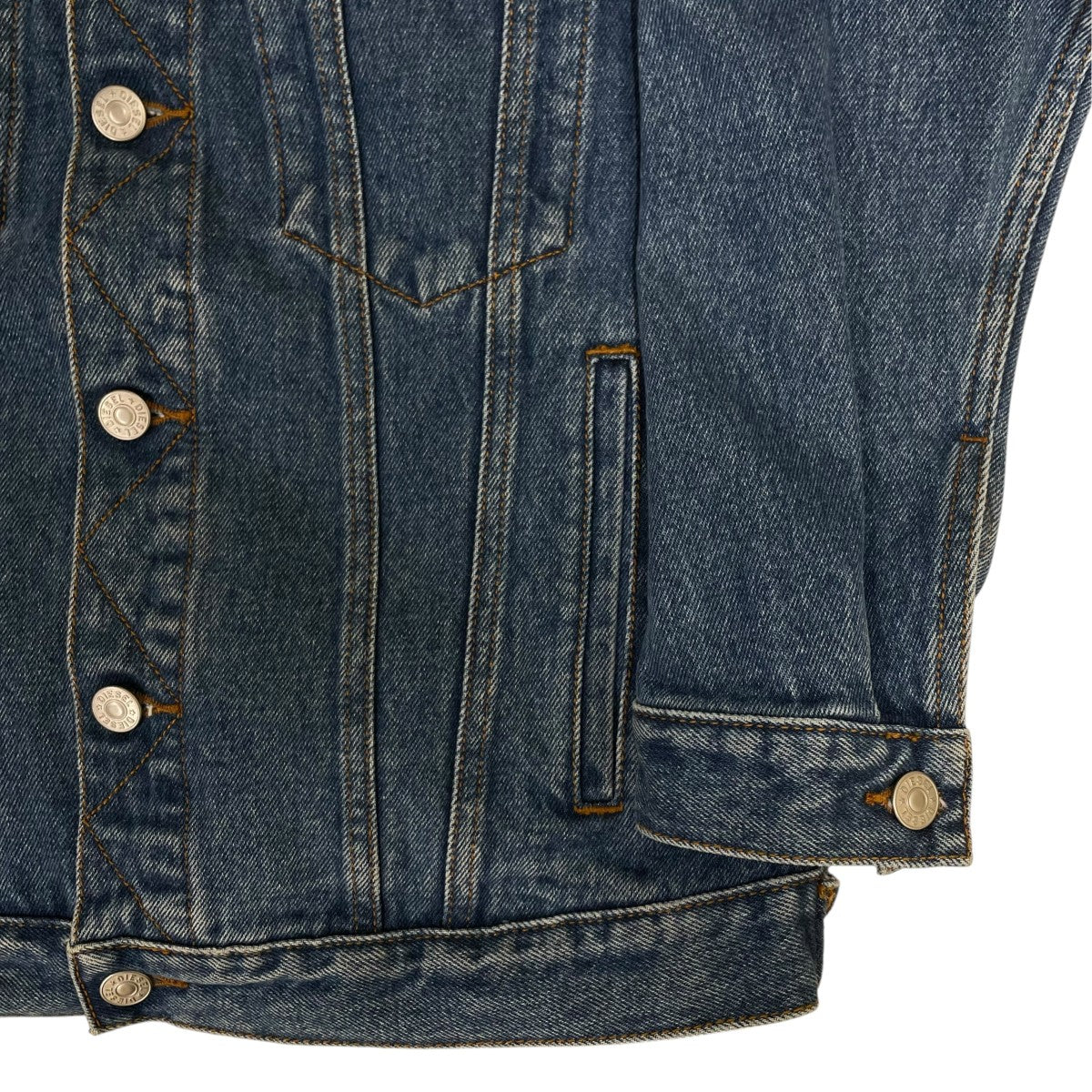 DIESEL D-GALY-F ディーギャリーエフコットン デニムジャケット00SSRG 古着・中古-4枚目のアイテム画像