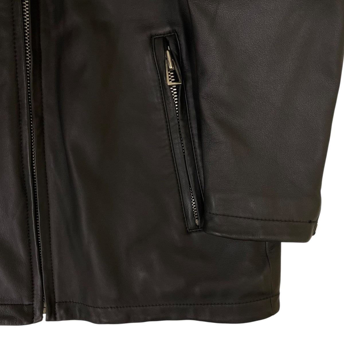 Paul Smith(ポールスミス) ラムレザー ライダースジャケットPY BJ