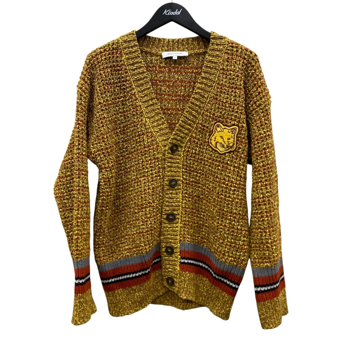 23AWFOX HEAD CRAFTY COMFORT CARDIGAN厚手カーディガンLM00508KT1095