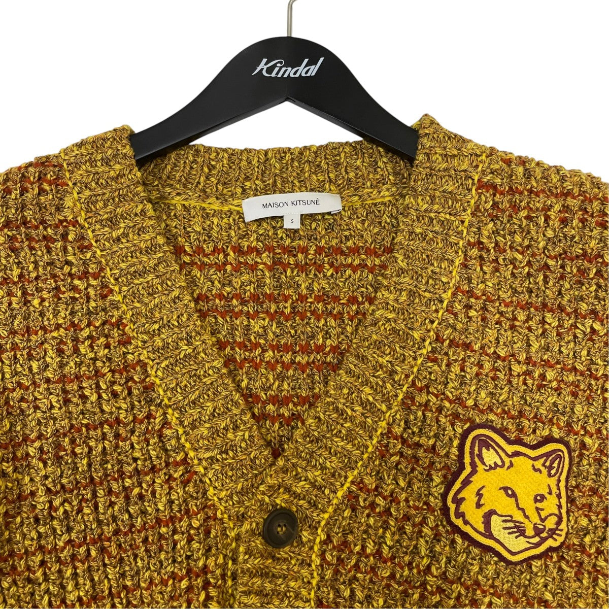 23AWFOX HEAD CRAFTY COMFORT CARDIGAN厚手カーディガンLM00508KT1095